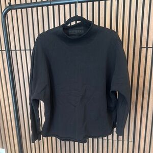 Frank and Eileen Black Long Sleeve Top